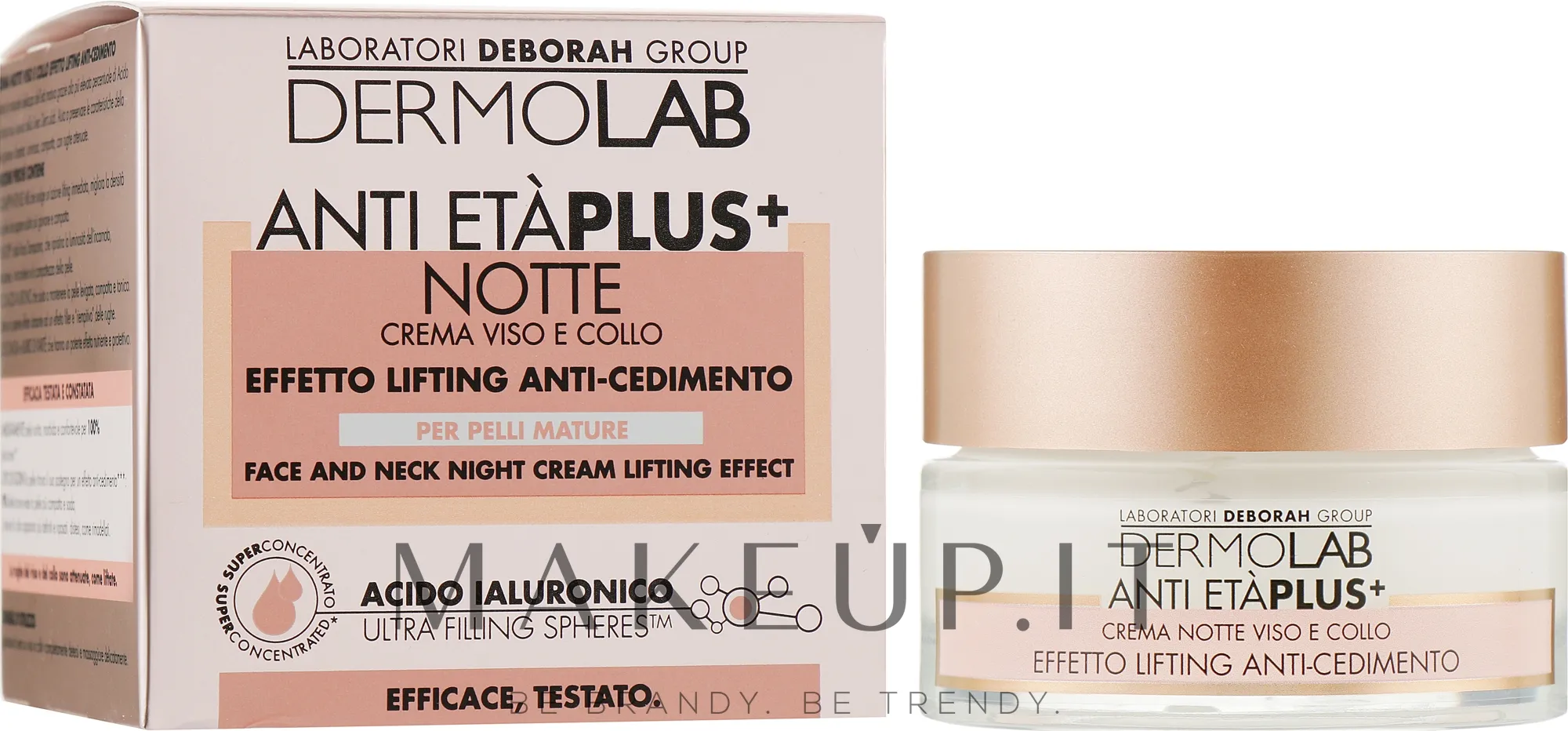 Crema viso e collo, da notte