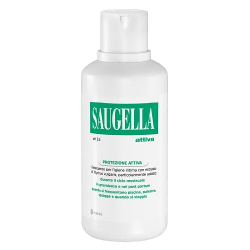 Saugella Attiva Detergente Intimo - Flacone 500 ml