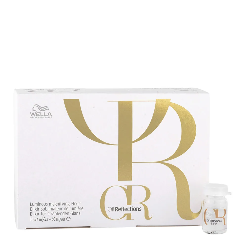 WELLA PROFESSIONALS OIL REFLECTIONS ELISIR DI LIMINOSITA'6 ML CONFEZIONE 10 PZ