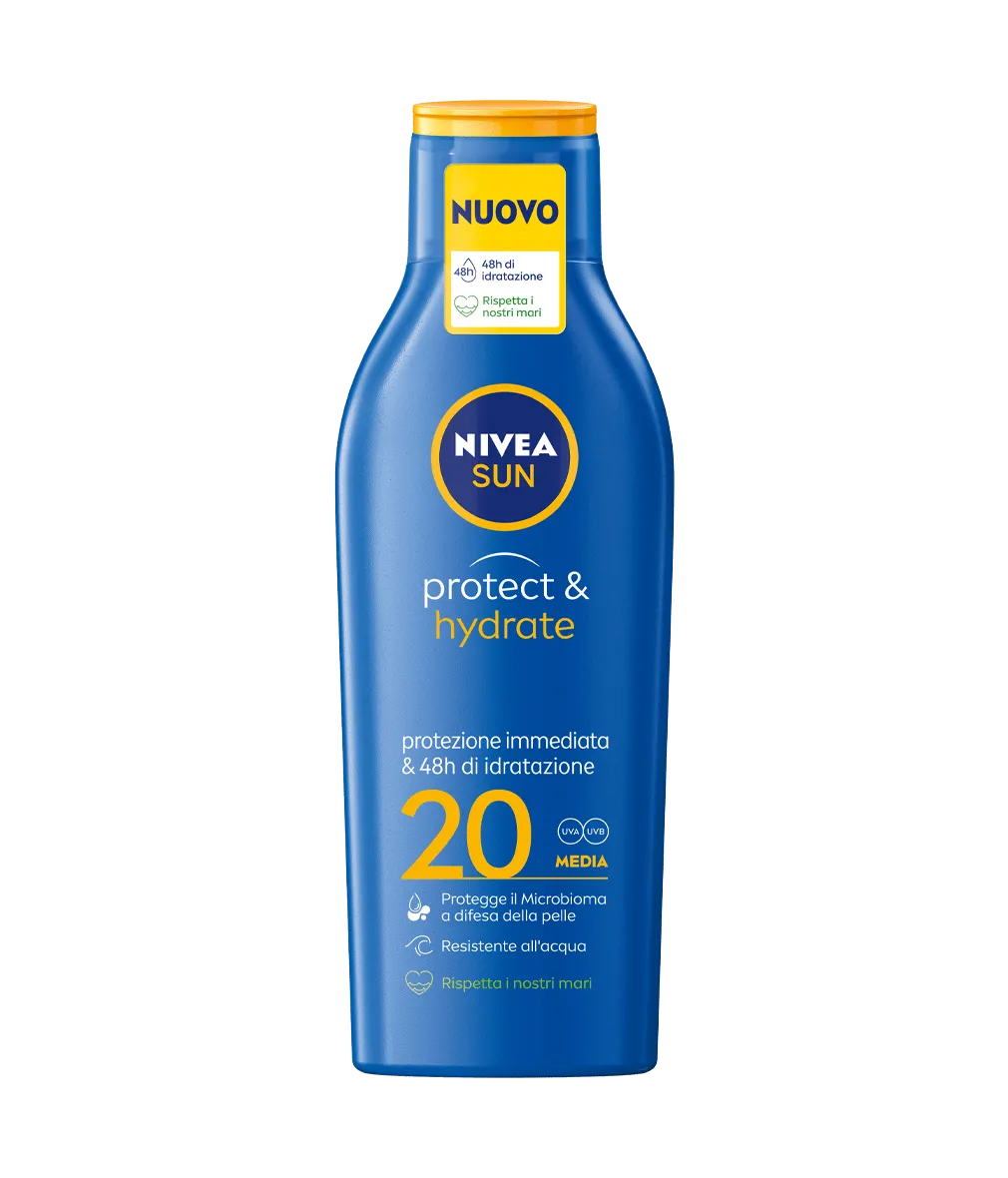 NIVEA SOLARE LATTE ABBRONZANTE PROT&HYDRATE SFP.20 200 ML