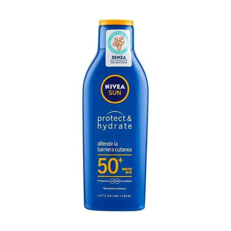 NIVEA SOLARE PROT&HYDRATE LATTE ABBRONZANTE FP.50+ 200 ML