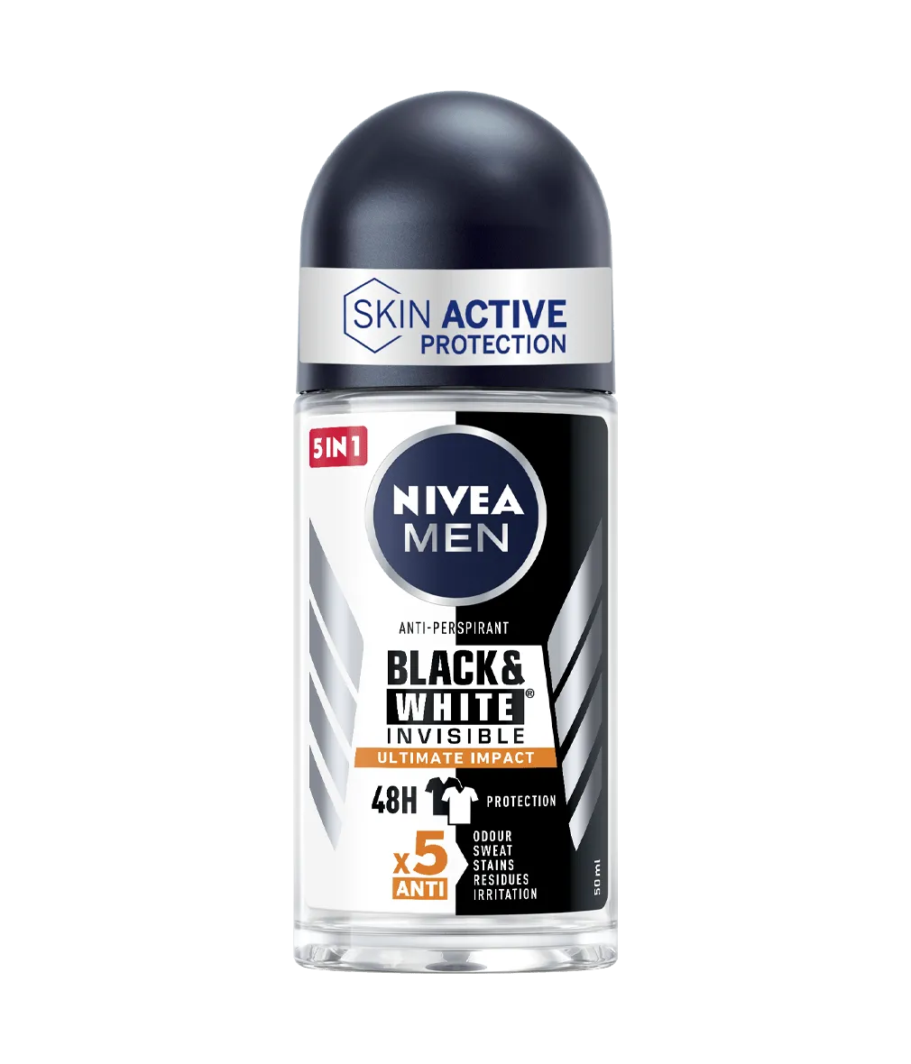NIVEA BLACK&WHITE ULTIMATE DEODORANTE ROLL-ON 50 ML
