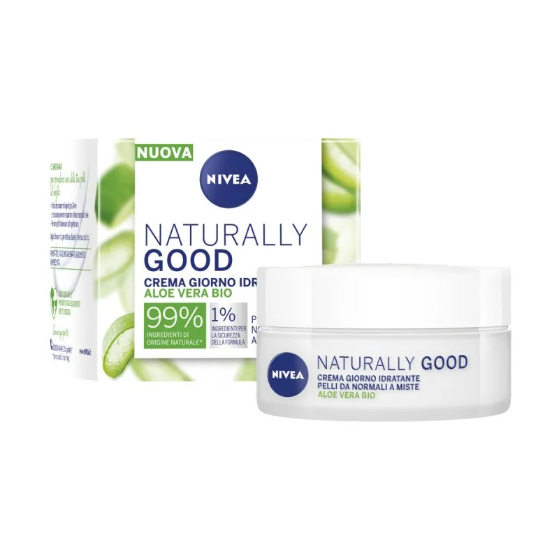 NIVEA VISAGE NATURALLY GOOD CREMA VISO GIORNO 50 ML
