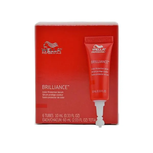 WELLA PROFESSIONALS BRILLIANCE SERUM COLOR PROTECTION 10 ML CONFEZIONE 6 PZ