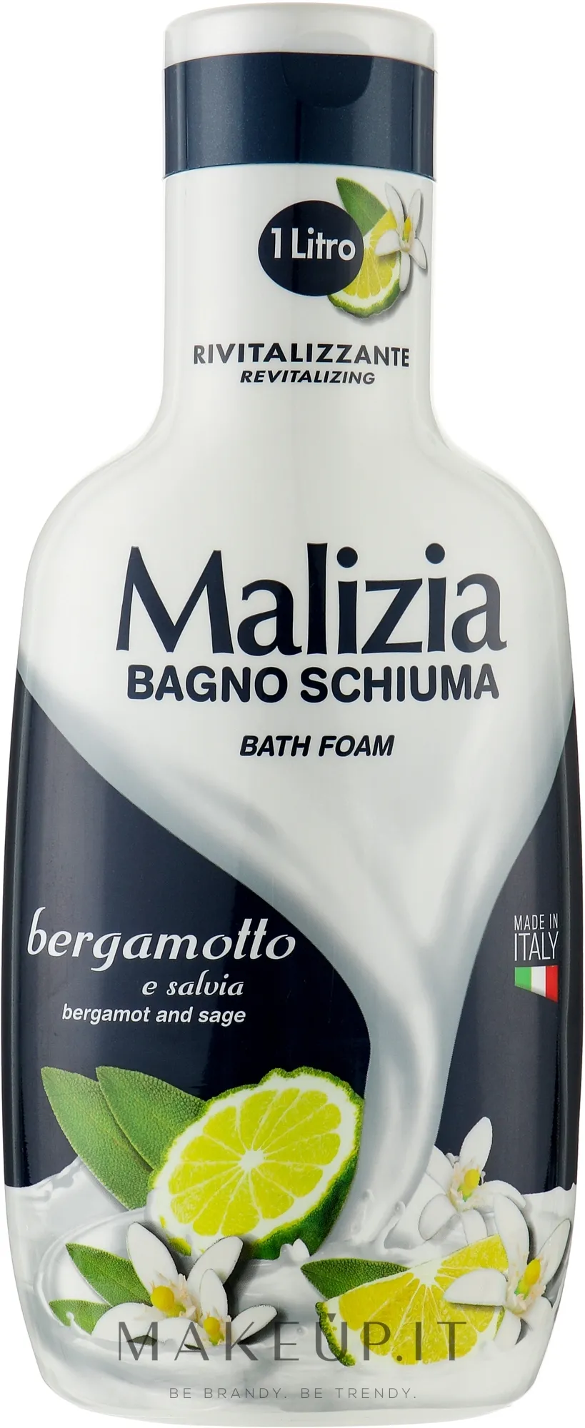Bagno schiuma "Bergamotto e salvia"