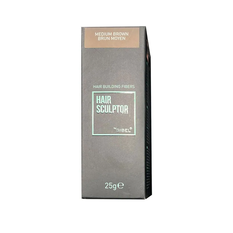 SINELCO HAIR SCULPTOR FIBRE IN POLVERE PER INSPENSIMENTO MEDIUM BROWN 25 GR.