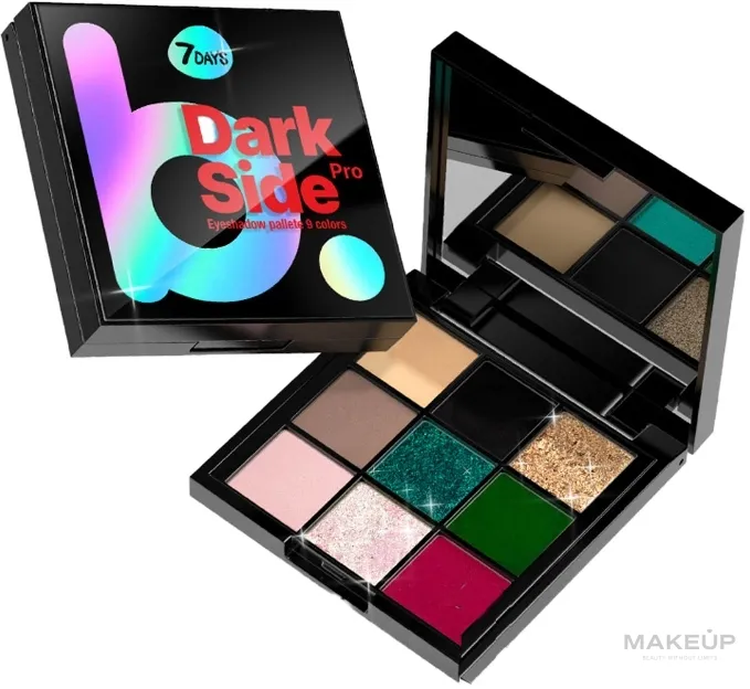 7 Days Dark Side Eyeshadow Pallete