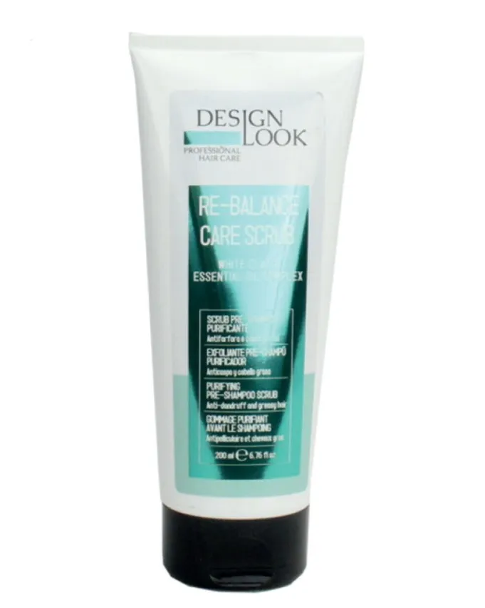 DESIGN LOOK RE-BALANCE CARE SCRUB SHAMPOO ANTIFORFARA/GRASSO 200 ML
