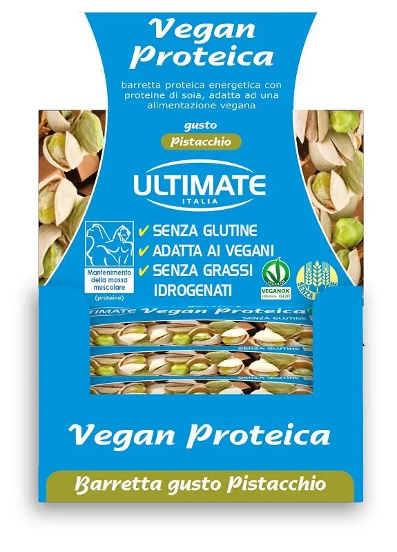 ULTIMATE BARRETTA VEGAN PROTEICA PISTACCHIO 24 X 40 G