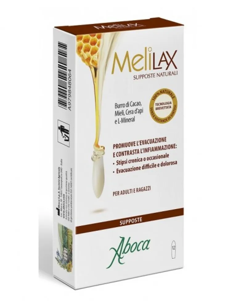 Aboca Melilax 12 Supposte