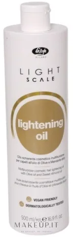 Olio per capelli illuminante