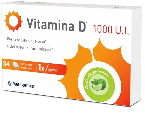 VITAMINA D 1000 UI 84 COMPRESSE MASTICABILI