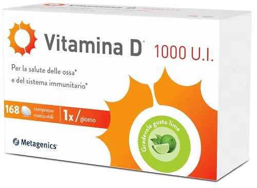 VITAMINA D 1000 UI 168 COMPRESSE MASTICABILI