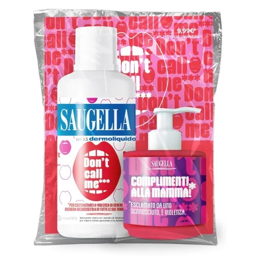 Saugella Bipack dermoliquido - Confezione da due flaconi 500 ml e 150 ml