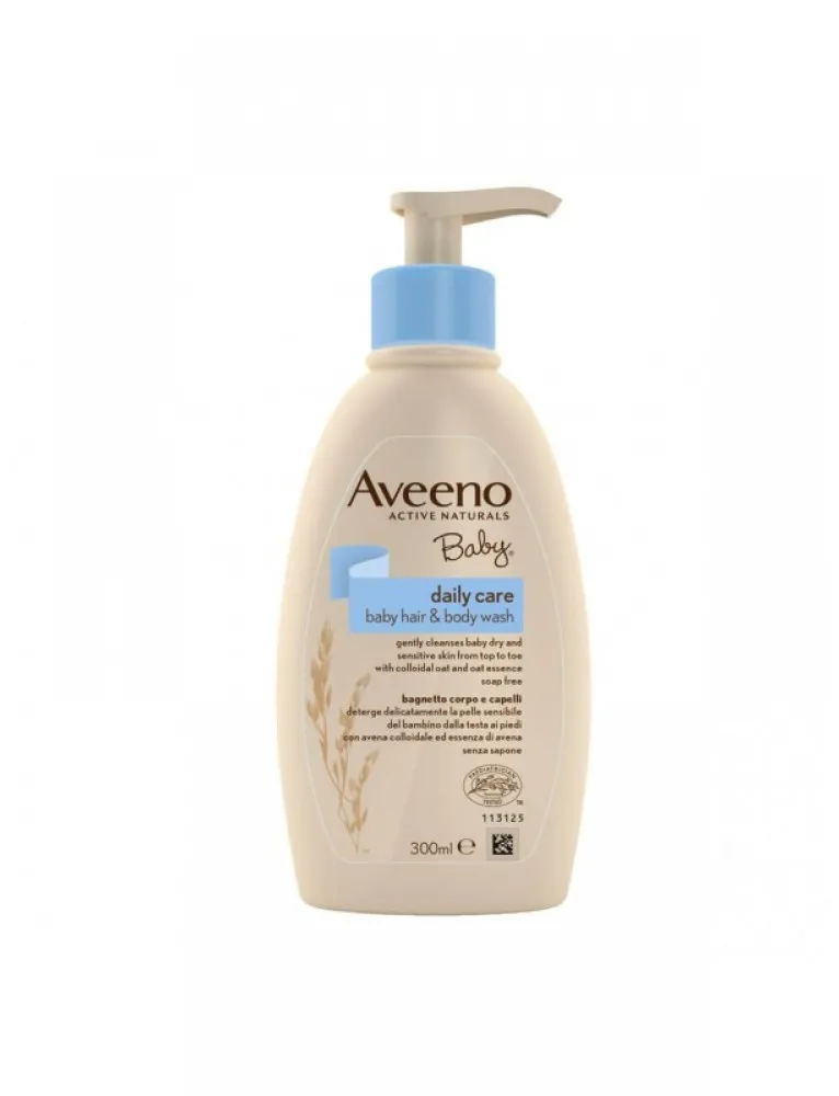 Aveeno Baby Bagnetto Testa Piedi 300ml