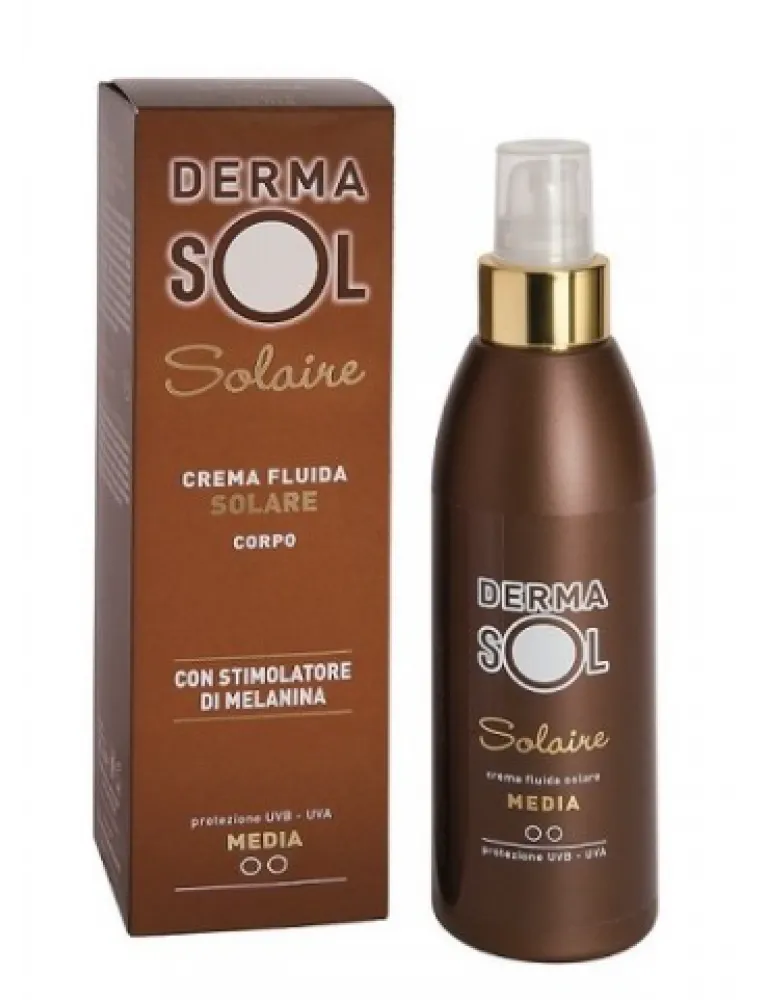 Dermasol Crema Fluida Corpo Protezione Media 125ml