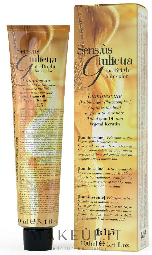 Trattamento cosmetico colorante ad ossidazione