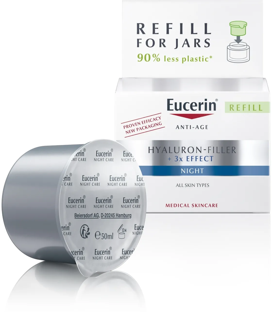 Crema notte anti-età (ricarica)