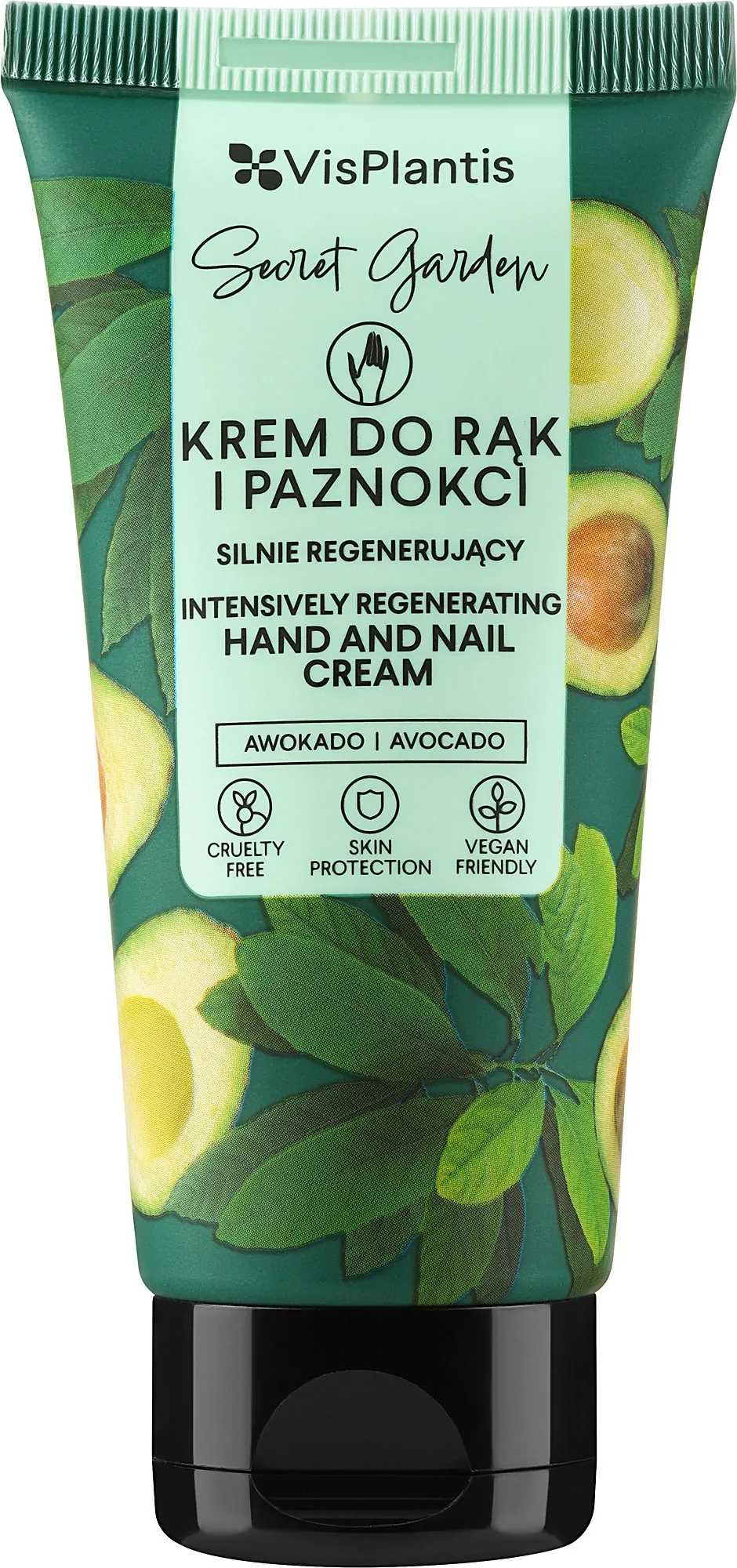 Crema rigenerante mani e unghie con oli di avocado e semi di cotone