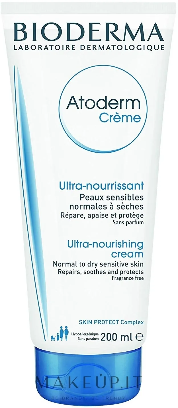 Crema nutriente per pelli sensibili, normali e secche