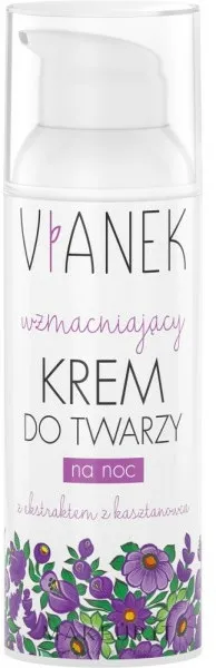 Crema rinforzante viso, da notte