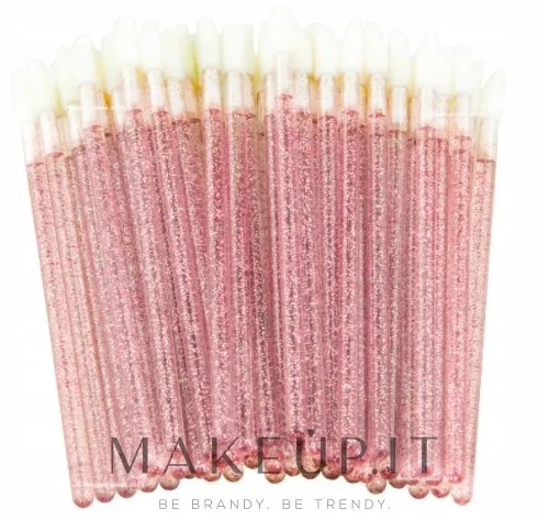 Applicatori in velluto per ciglia, sopracciglia e labbra, rosa