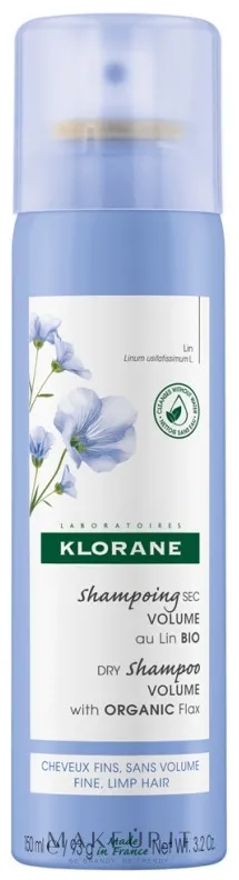 Shampoo secco al lino per pelli sottili