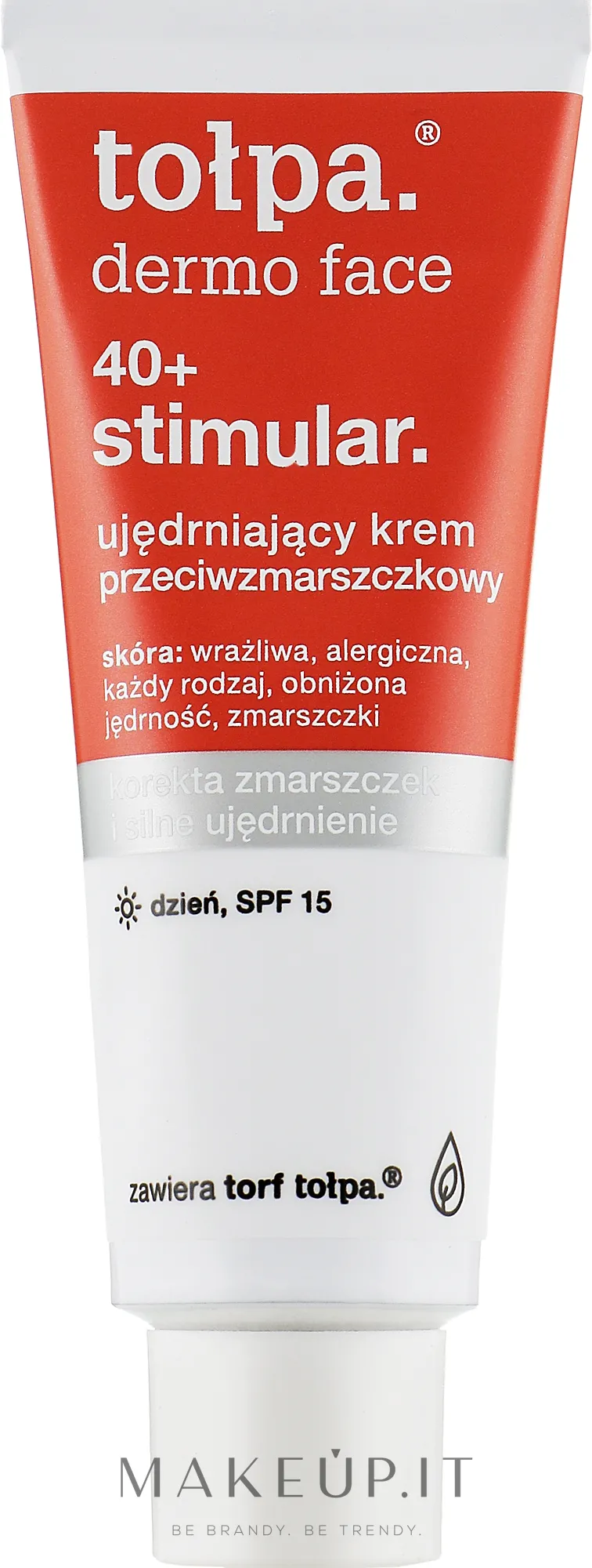 Crema rassodante antirughe 40+