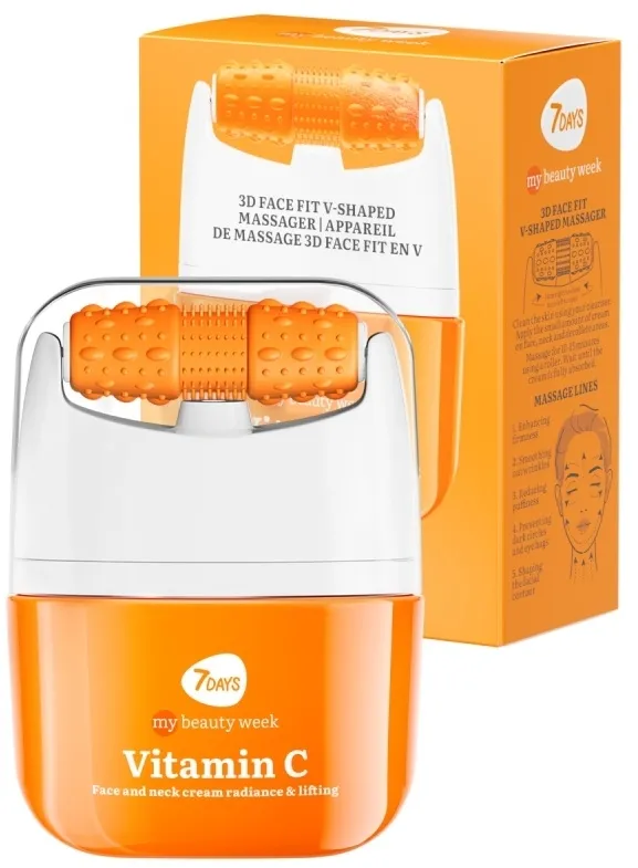 Crema roll-on per viso e collo con vitamina C