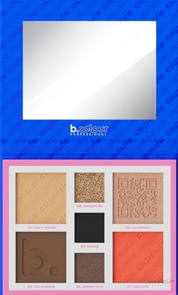 7 Days B.Colour Capsule Palette For Face And Eyes Contouring