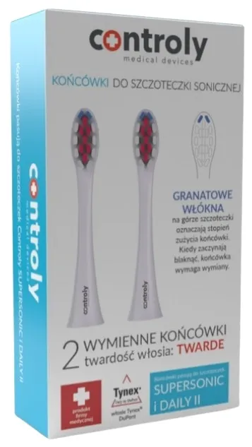 Accessorio per spazzola elettrica, rigido, bianco