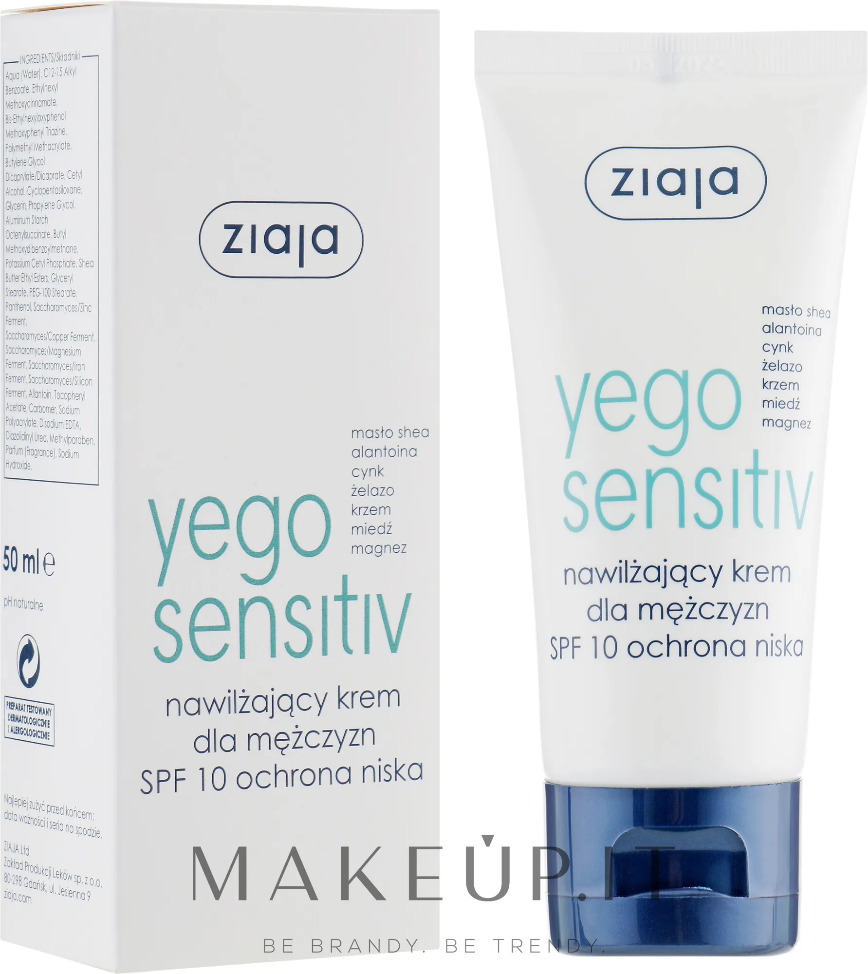 Crema idratante SPF 10, per uomo