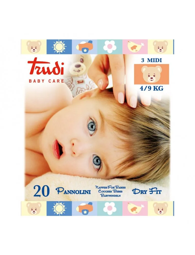 TRUDI Pann. 4-9Kg Midi 20pz