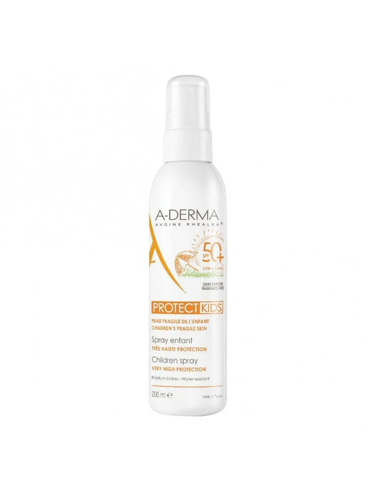 A-Derma Linea Solare Protect SPF50+ Kids Protezione Altissima Bambini 200 ml